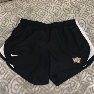 black nike shorts